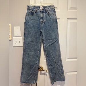 Princess Polly Blue Wide Leg Jeans